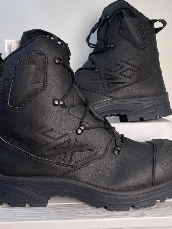 Haix Rescue Extreme Mens Size 13 Black Synthetic Leather Composite Toe Boot main image 7